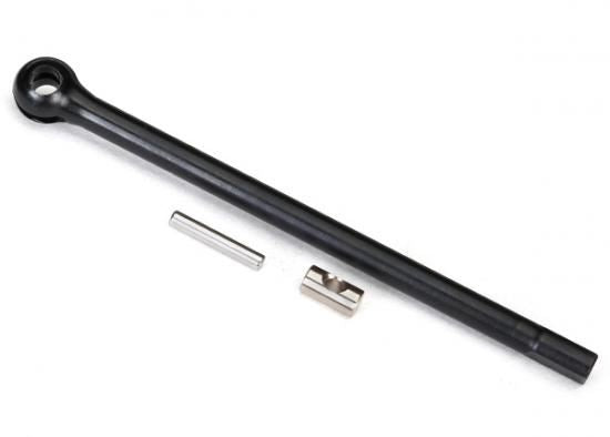 TRAXXAS Axle shaft, front (right)/ drive pin/ cross pin