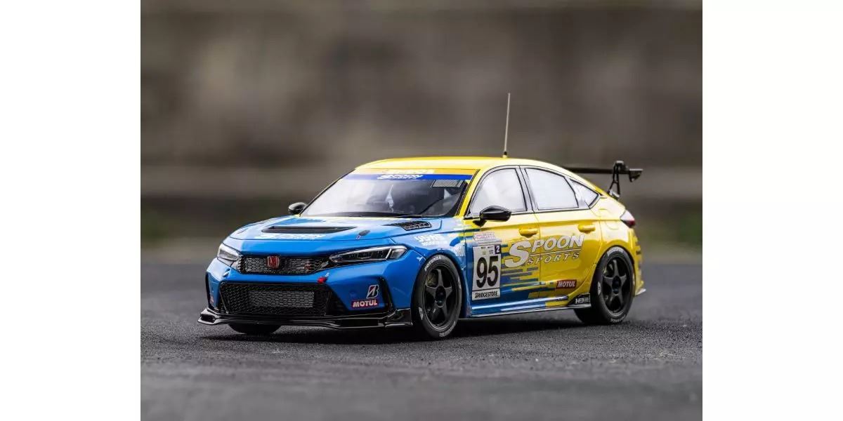 Kyosho 1:18 Samurai Collection Honda Civic (Fl5) 2024 Team Spoon #95