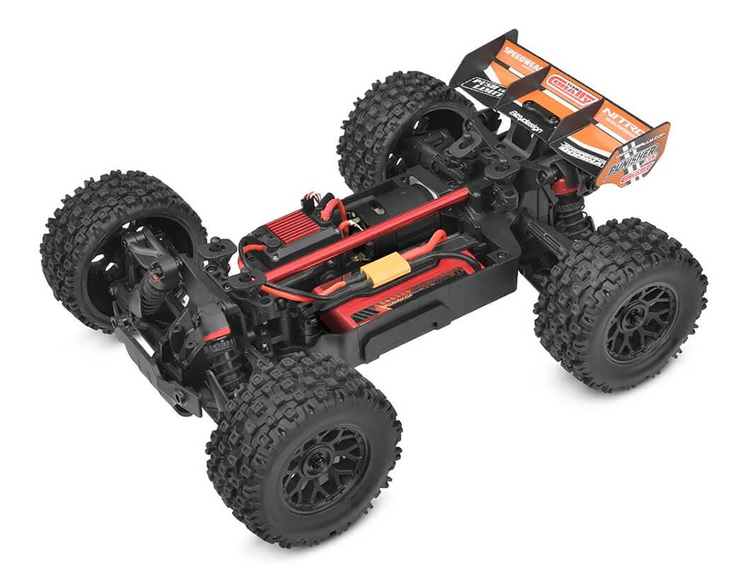 Corally Punisher Xd Rtr Truck - Orange