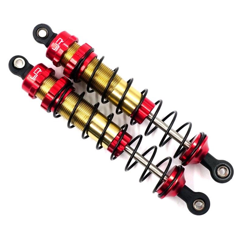 Yeah Racing Aluminum TR-XB 100mm Big Bore Shocks For Traxxas 1/10 Slash Stampede Bandit Arrma RC Red