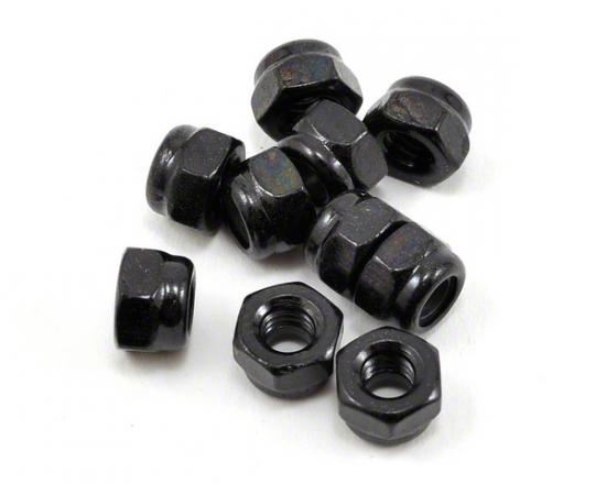 HOBAO NYLON NUT M4, 10 PCS