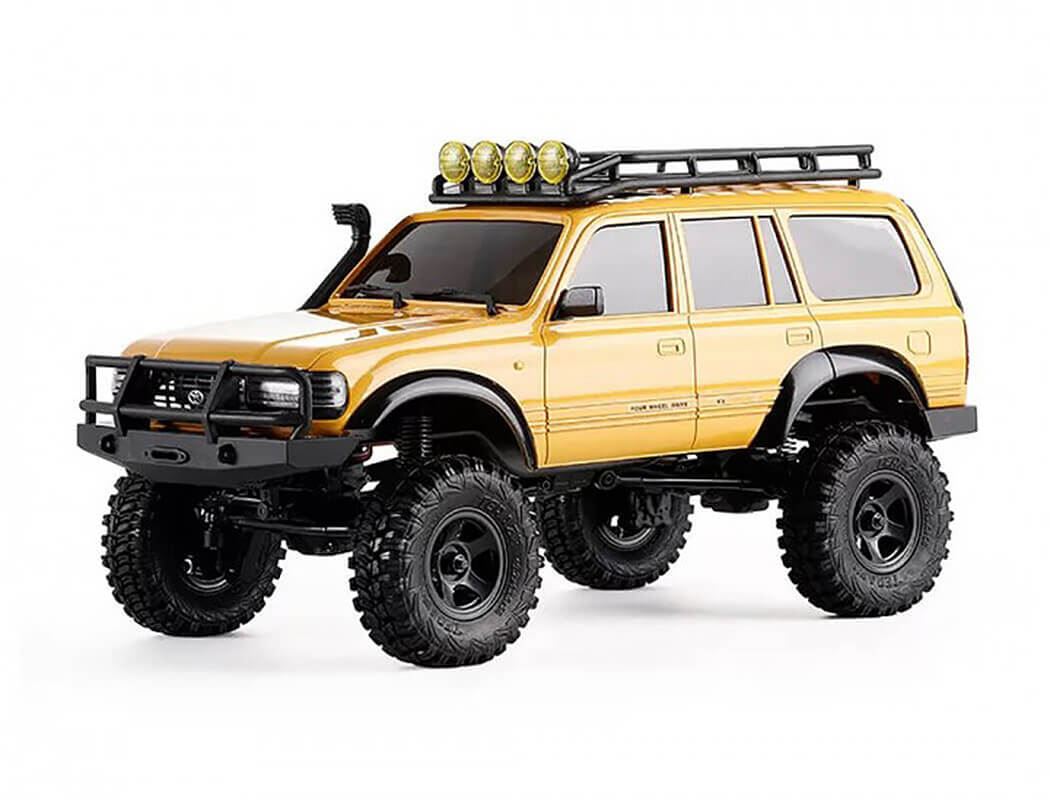 Fms Fcx 1/18 Toyota Lc80 Rtr Scaler - Yellow