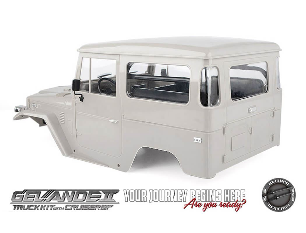Rc4Wd Gelande Ii Truck Kit With Cruiser Body Set 2025
