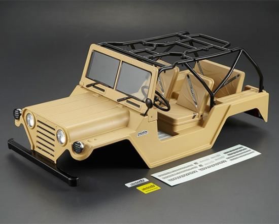 Killerbody Warrior 1/10 Crawler Finished Matt Sand Body -