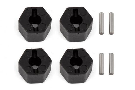 ASSOCIATED CR12 WHEEL HEXS & PINS SET