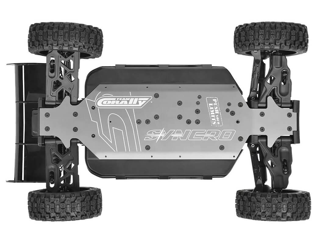 Corally Syncro-4 Brushless 4S Basher Buggy Rtr - Orange/Blue