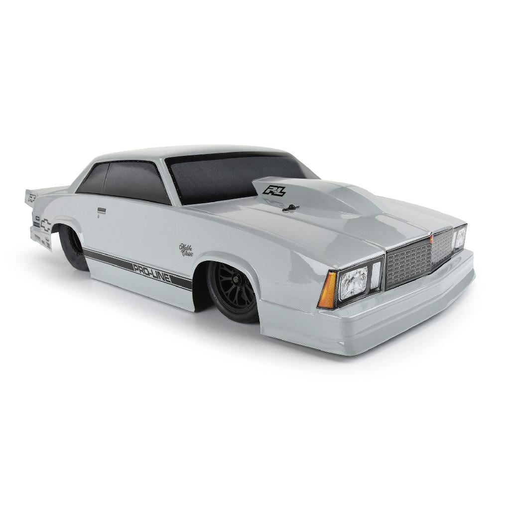 Proline 1/10 1978 Chevrolet Malibu Tough-Color Gray Body: Drag Car