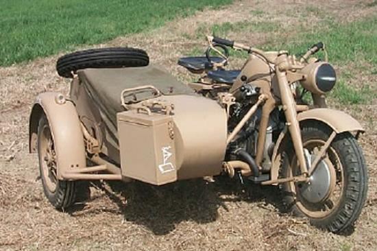 Italeri Zundapp Ks 750 With Sidecar