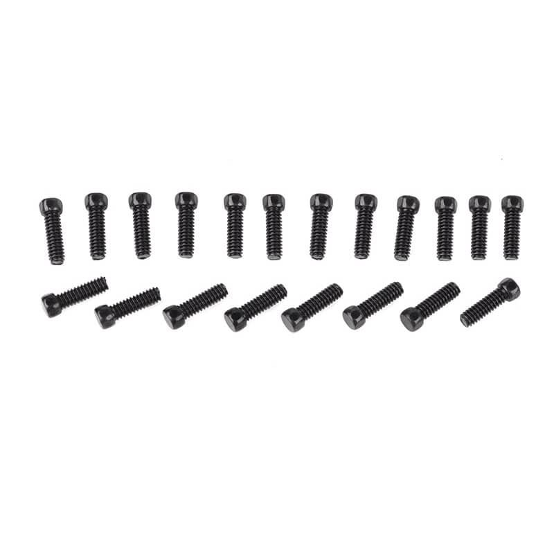 Rc4Wd Scale Hex Head Bolts (M2 X 6Mm) Black