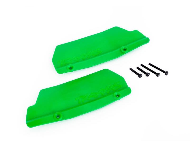 Traxxas Sledge Rear Mud Guards (Left and Right) - Green