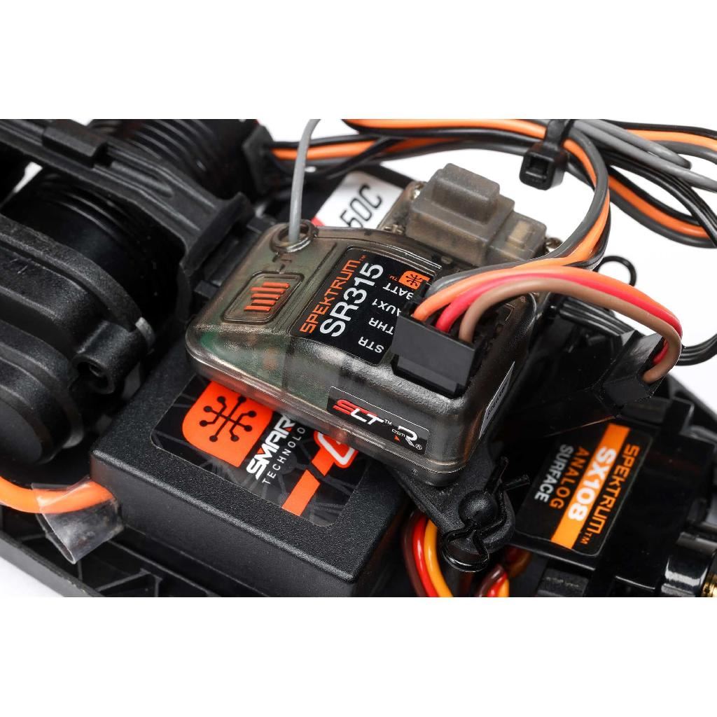 Losi 1/18 Mini-T 2.0 V2 2Wd Stadium Truck Brushless Rtr Red