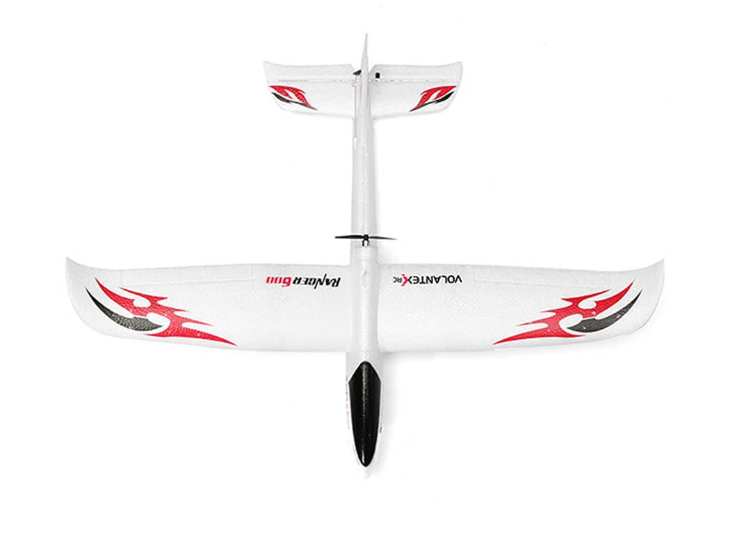 Volantex Ranger 600 Stunt 4Ch Glider 600Mm With Gyro Rtf White