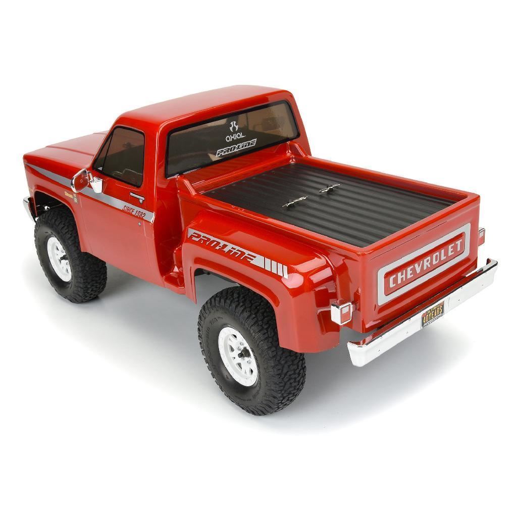 Proline 1982 Chevy K-10 Clear Body Set With Scale Molded Accesories