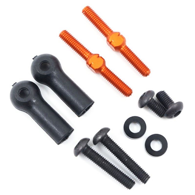 Yeah Racing Aluminum Rear Upper Arm for Sprint 2 RWD Drift SPT2-S04 Orange