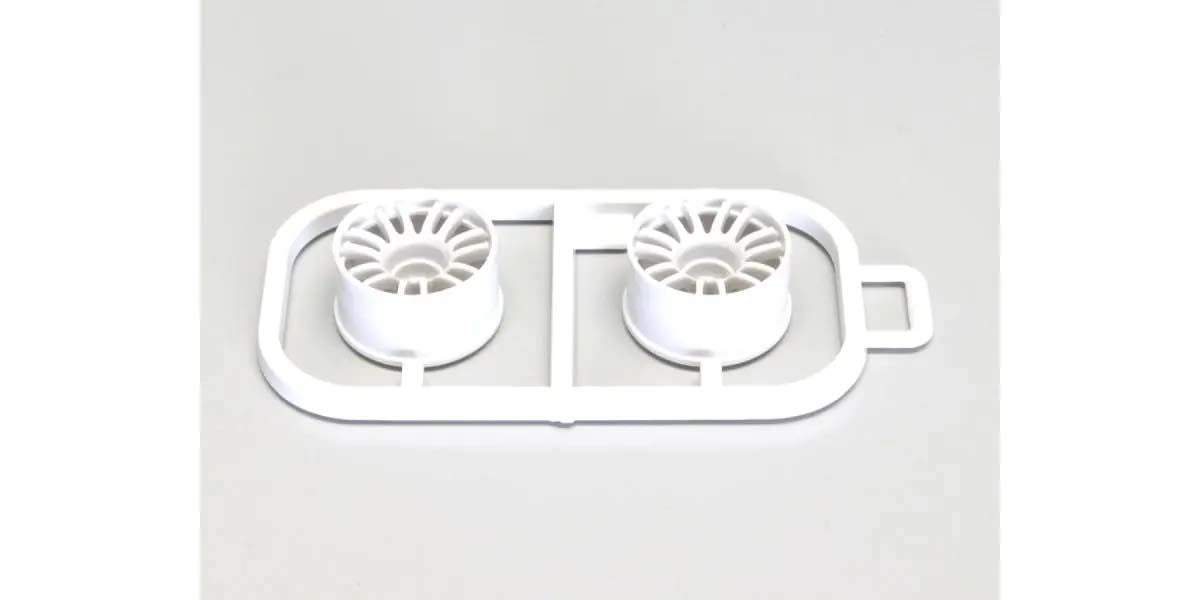 Wheels Set Re30 Kyosho Mini-Z Mr03 Wide-Offset 1.0 (2) White