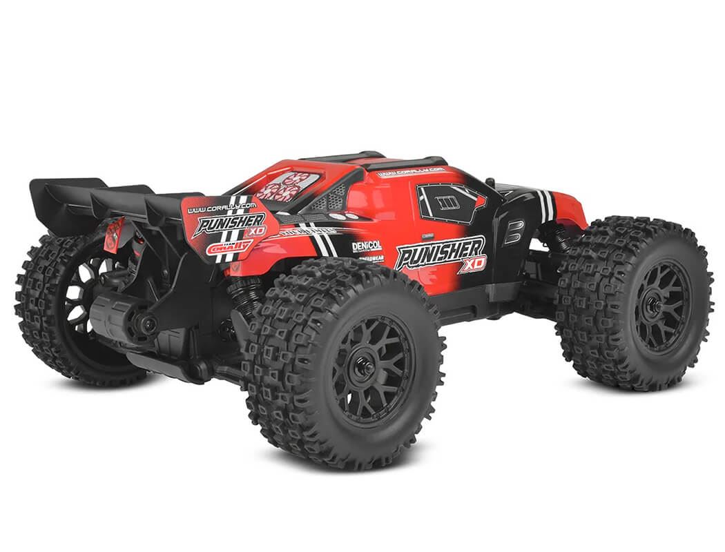 Corally Punisher Xd Rtr Truck - Red