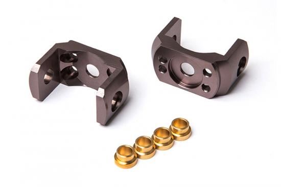 GMADE ALUMINUM C-HUB CARRIER (TITANIUM GREY) GS01 AXLE PR