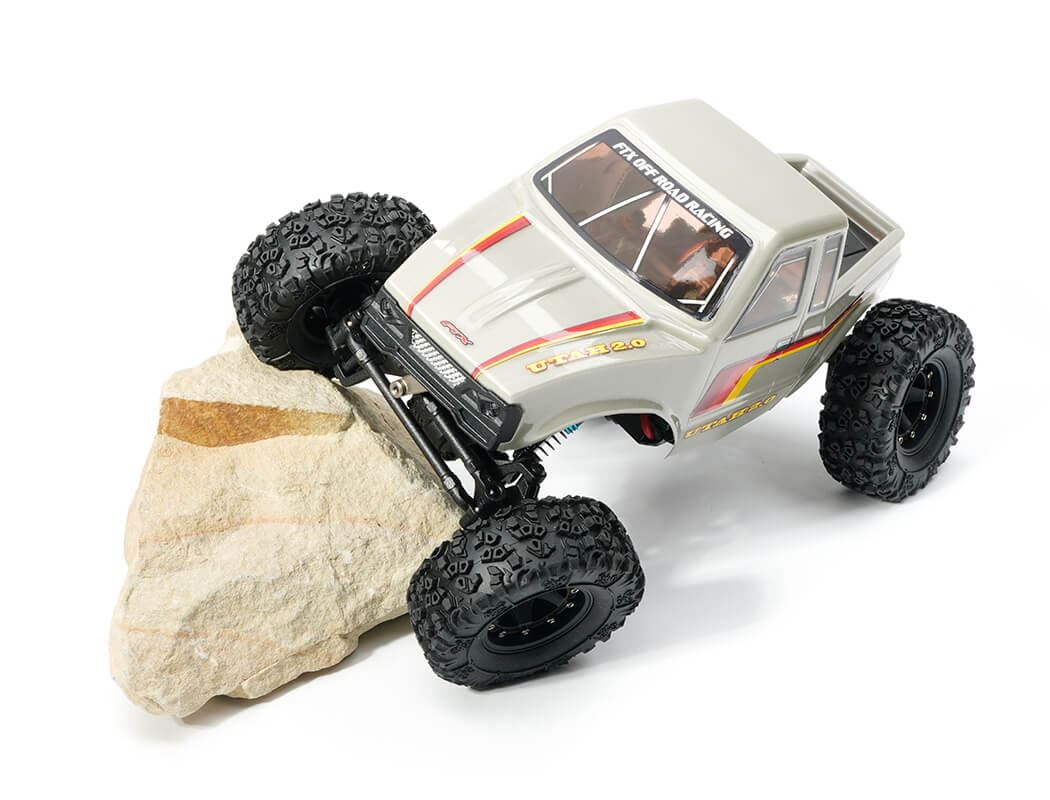 Ftx Utah 2.0 1 18 Brushless 2-Speed Lcg Crawler - Grey