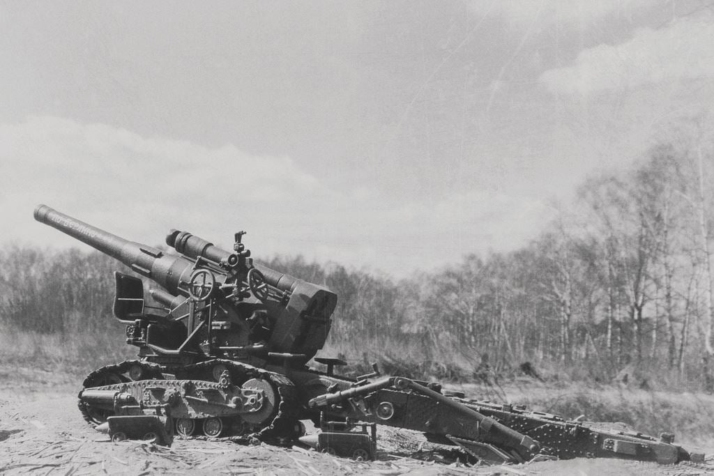 Zvesda M1931 (B-4) 203mm Howitzer WWII