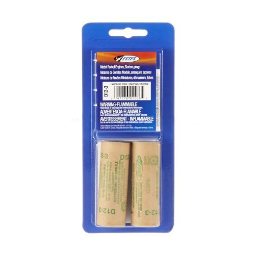 ESTES Rocket motors D12-3 (Pk2)