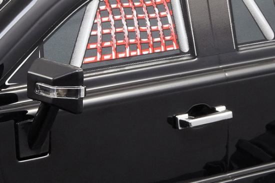 KILLERBODY CHROMED PLASTIC DOOR HANDLE 1/10 SCALE