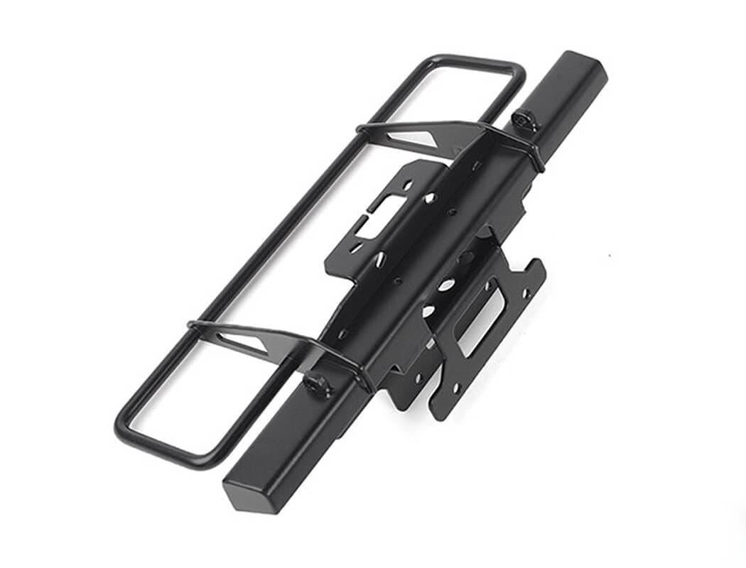 RC4WD OXER STEEL FRONT WINCH BUMPER FOR AXIAL SCX10 III EARLY FORD BRONCO (BLACK)