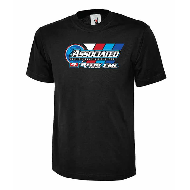 TEAM ASSOCIATED / REEDY / FT/ CML TEAM T-SHIRT - LARGE YOUTH