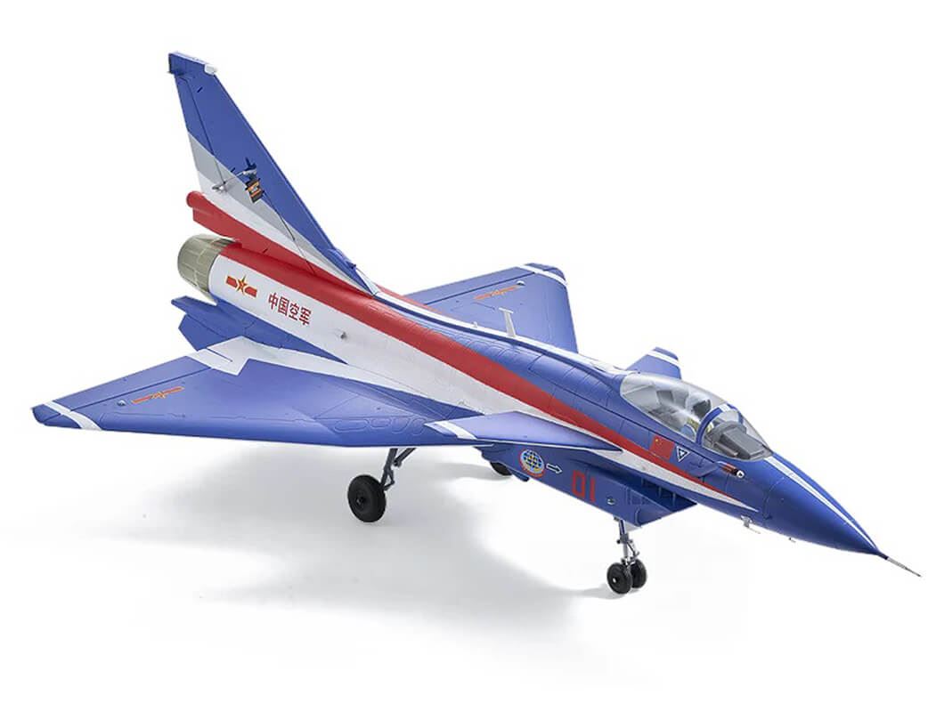 Fms 64Mm Edf J-10 With Reflex V3 Blue