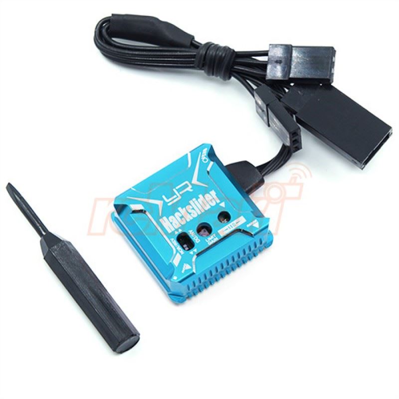 Yeah Racing Hackslider Drift Tuned Gyro Blue For Competition Drifting