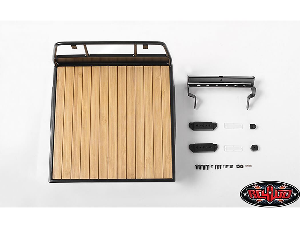 RC4WD WOOD FLATBED FOR MOJAVE II FOUR DOOR BODY SET