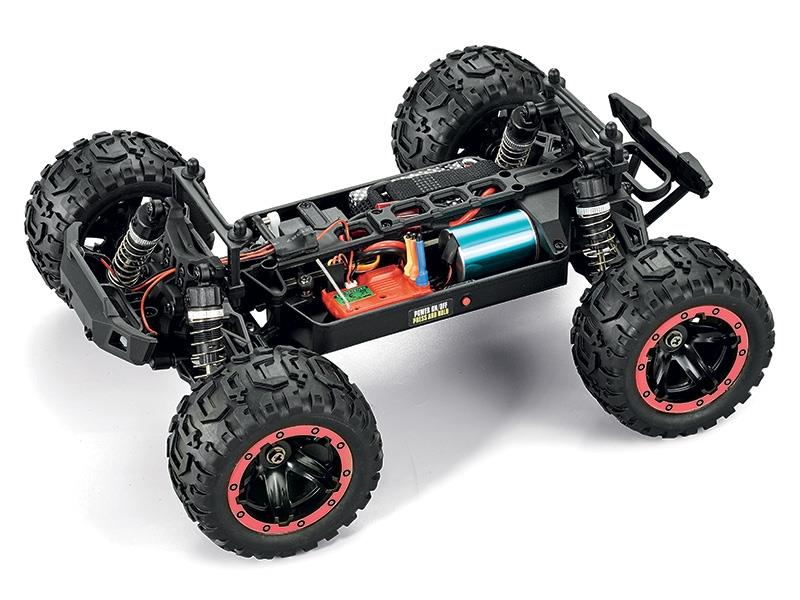 BlackZon Slyder MT Turbo 1/16 4WD 2S Brushless - Red