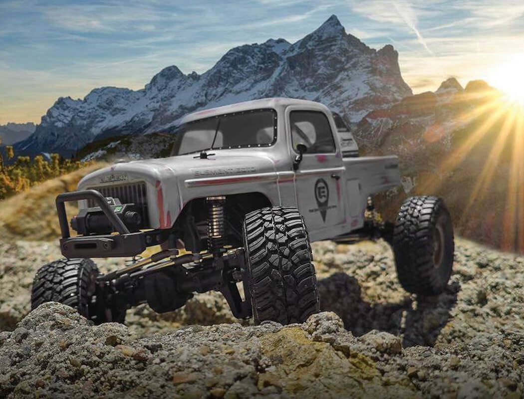 Element Rc Enduro Ecto Trail Truck Rtr Grey W/Portal Axles