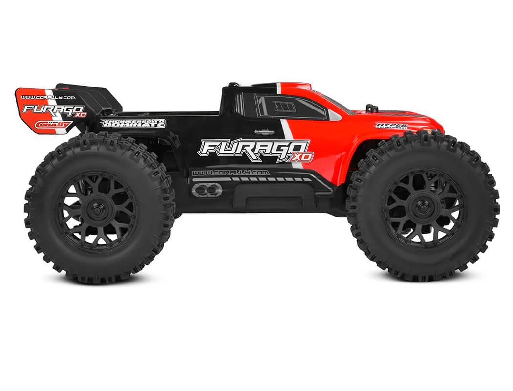 Corally Furago Xd Rtr Truck - Red