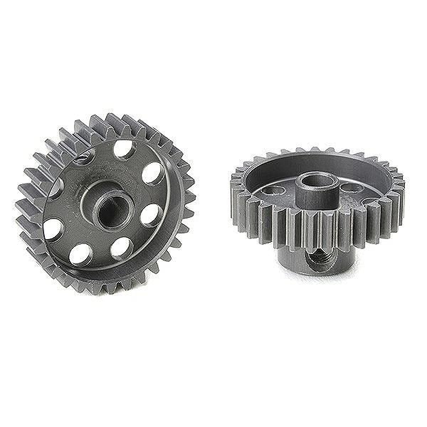 Corally 48 Dp Pinion Short Hard Anodised Al7075 31 Teeth Shaft Dia. 3.17mm
