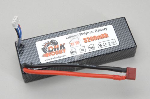 DHK Li-Po Battery (3S, 11.1V, 20C, 3200mAh)