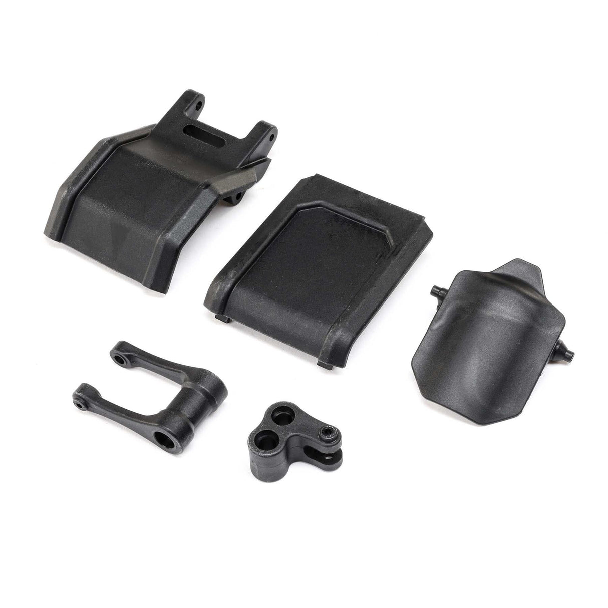 Losi Pull Rod, Knuckle & Skid Plates: Promoto-MX