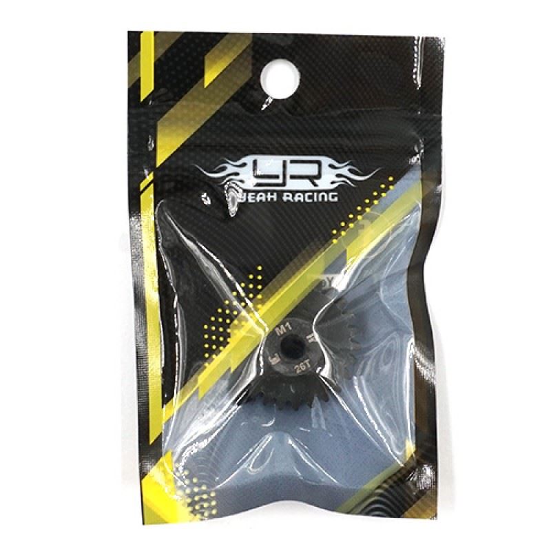 Yeah Racing 26T HD Steel Mod1 5mm Bore Motor Gear Pinion