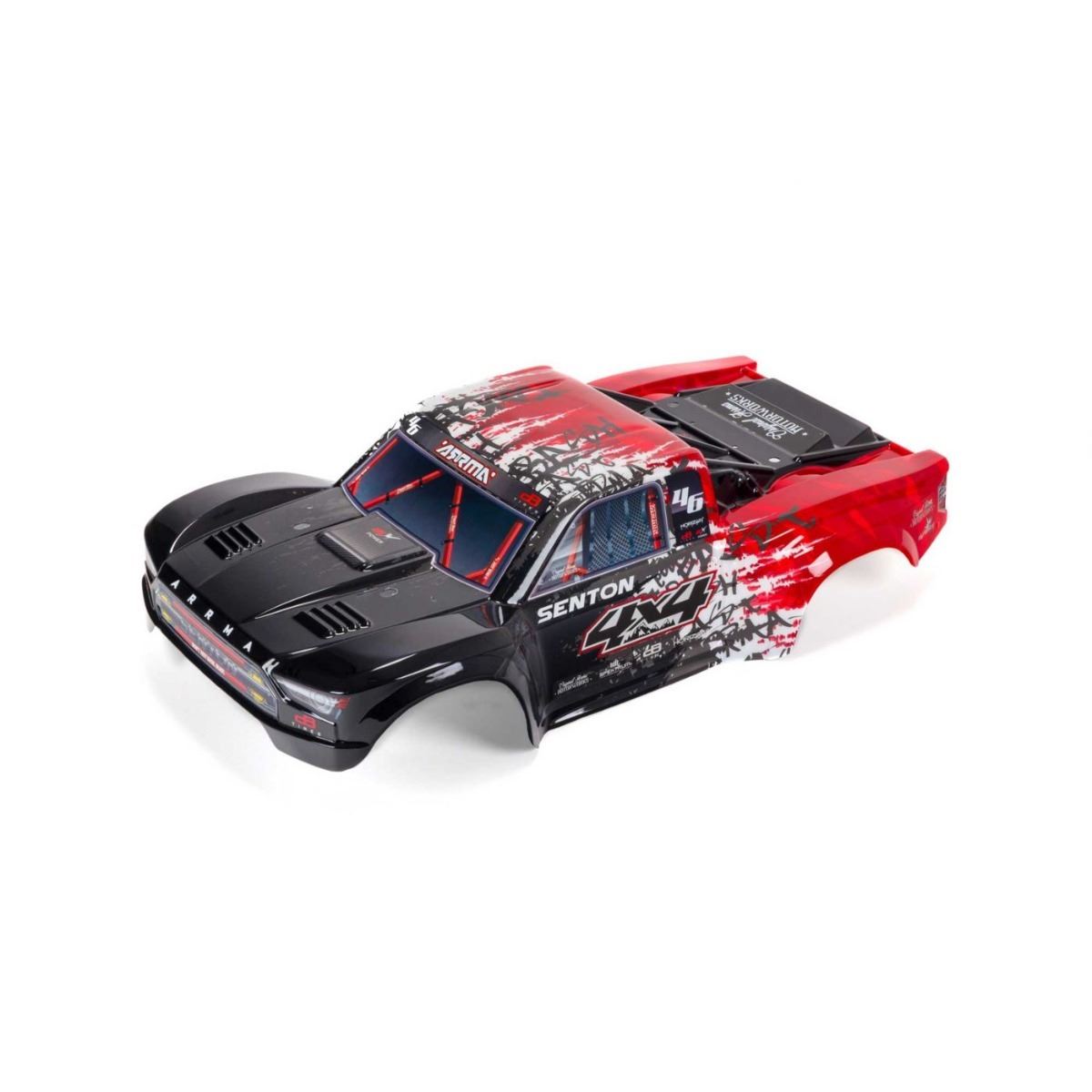 Arrma Senton 4X4 BLX Finished Body Red -