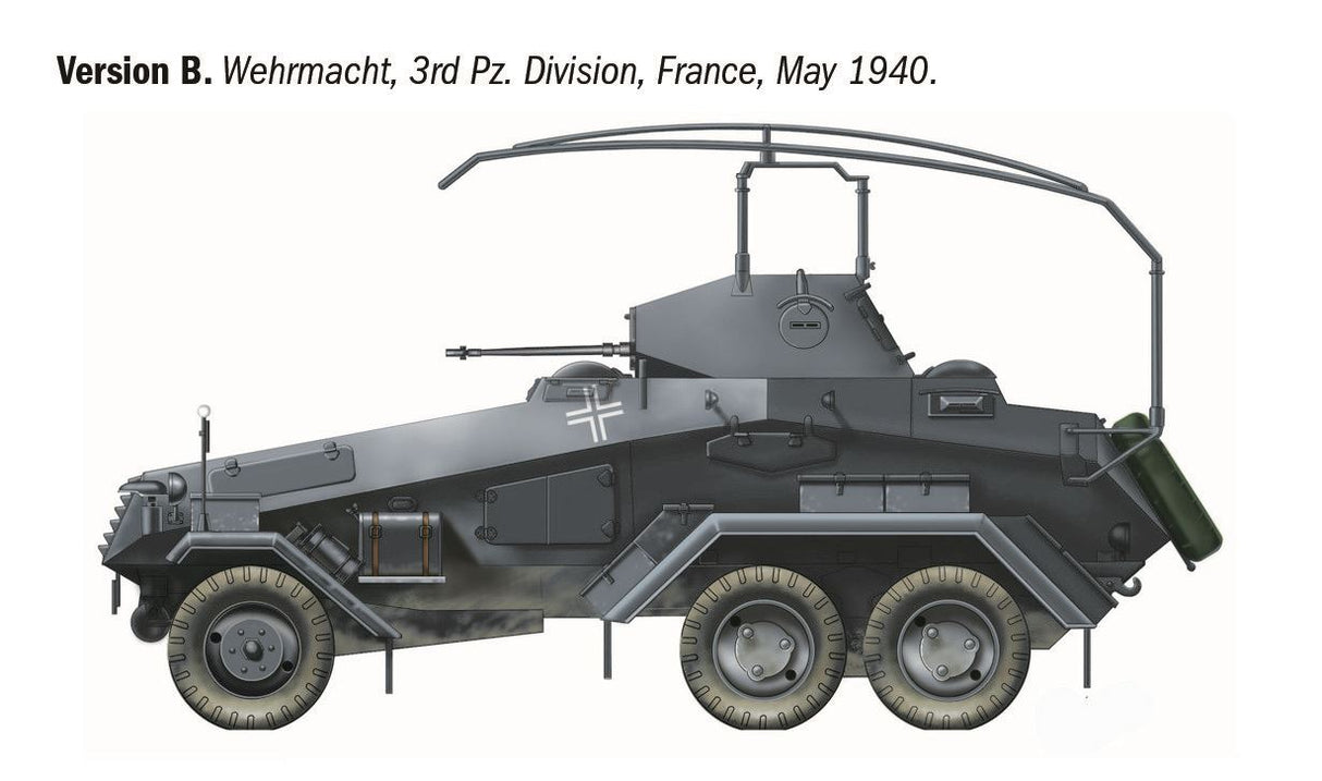 Italeri Sd.Kfz. 232. 6 Rad