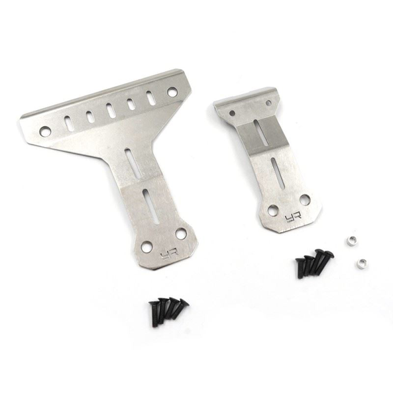 Yeah Racing Stainless Steel Chassis Protector Plate Set For Tamiya XV-02