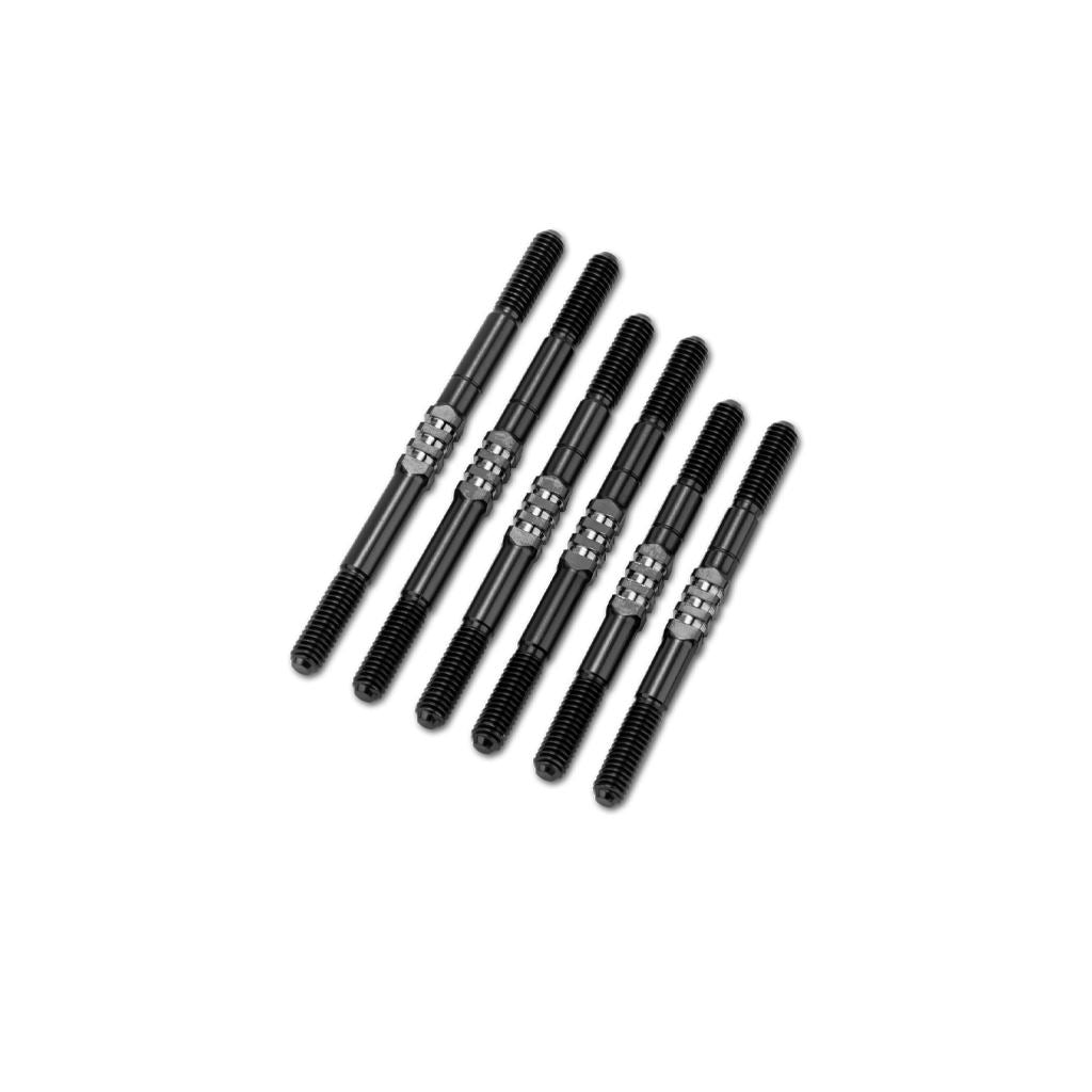 Xb4 2024 Fin Titanium Turnbuckle Set � Black
