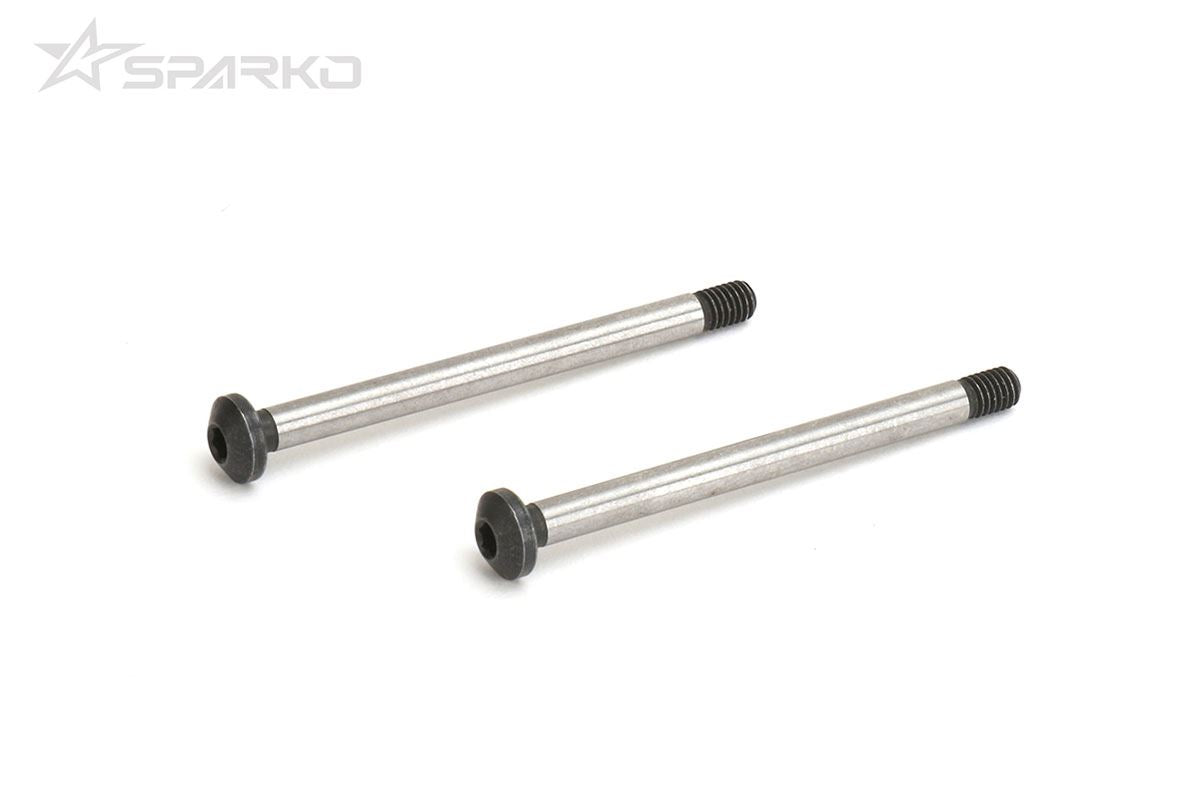 Sparko F8 Hard Front Lower Suspension Shaft Screw (2Pcs)