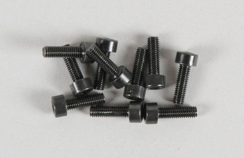 FG Modellsport Cap Screw 3x10mm (Pk10)