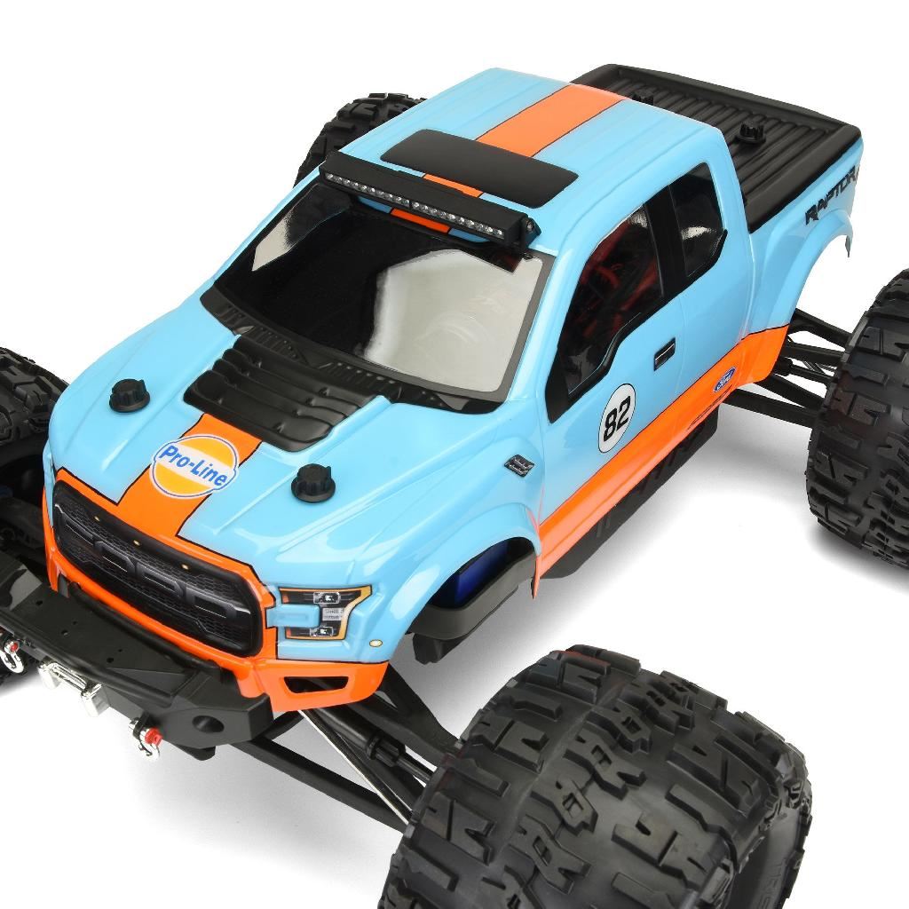 Proline 1/8 2017 Ford F-150 Raptor Clear Body: Monster Truck