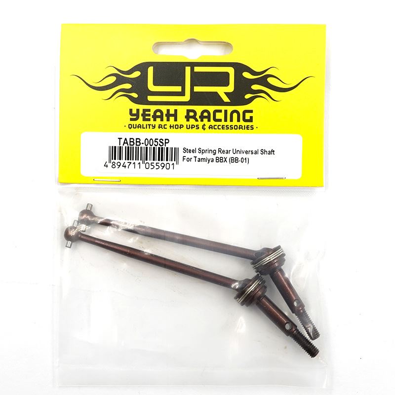 Yeah Racing Steel Spring Rear Universal Shaft For Tamiya BBX (BB-01)