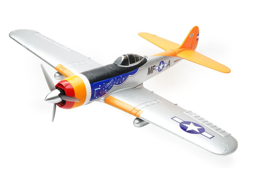 Mo-Fly A84 Silver/Orange 695Mm 6Ch 3D/6G With 6-Axis Gyro Rtf
