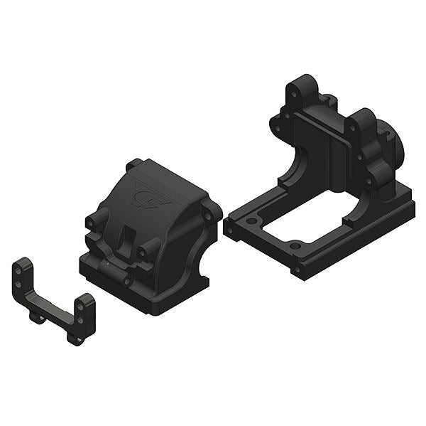 Corally Gearbox Case Set Composite 1 Set