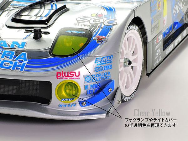 Tamiya Clear Colour Stickers - Red/ Orange/ Yellow