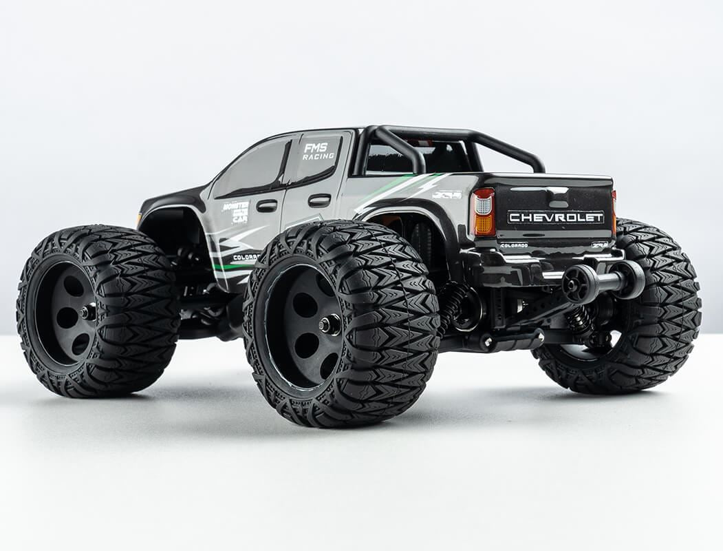 FMS FMT24 1/24TH CHEVROLET COLORADO TRUCK RTR - BLACK