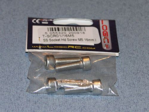 RACTIVE SS Socket Hd Screw M5 16mm Pk4